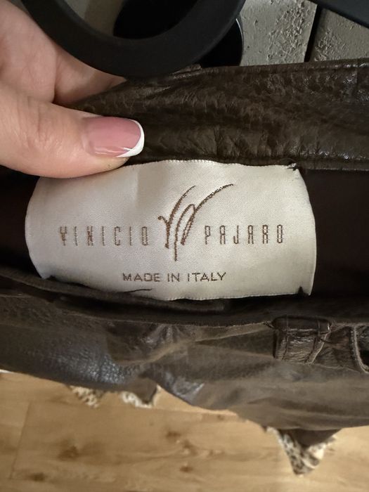 Spodnie futro Vinicio Pajaro Italy komplet kurtka ryś skóra