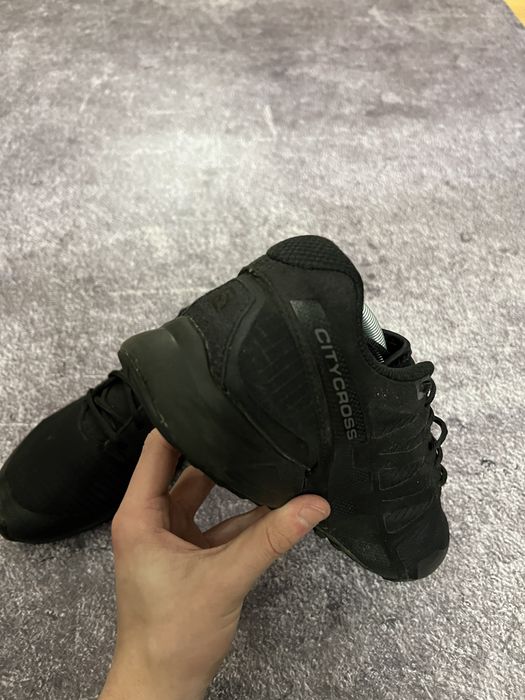 Salomon citycross black Саломони сіті  чоловічі трекінгові кросівки