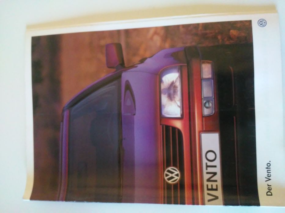 Prospekt samochodowy Volkswagen Vento