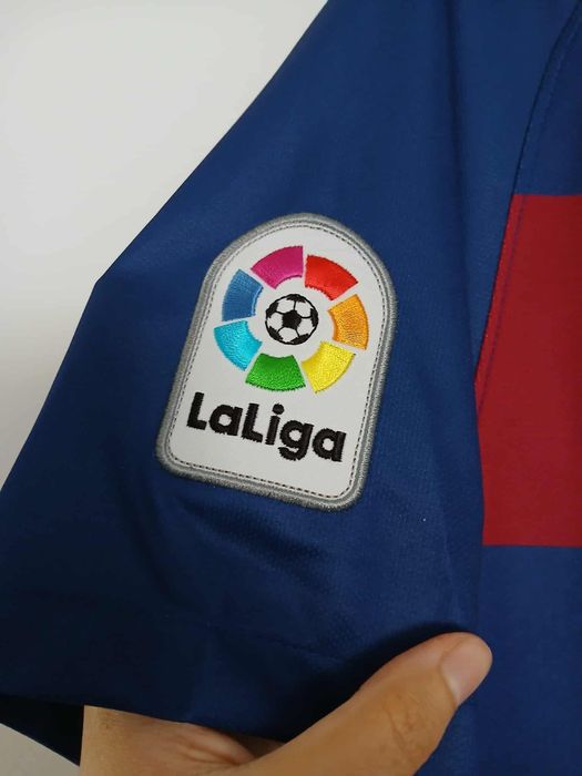 Camisola Oficial FCB Barcelona La Liga nike S futebol espanha