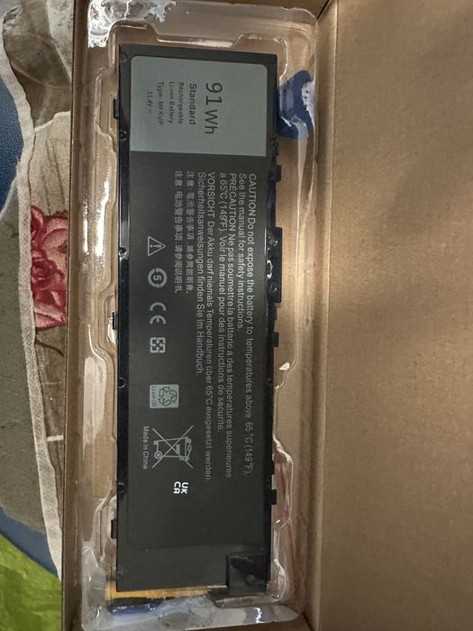 Акумулятор Dell precision Mfkvp 11,4v 91wh
