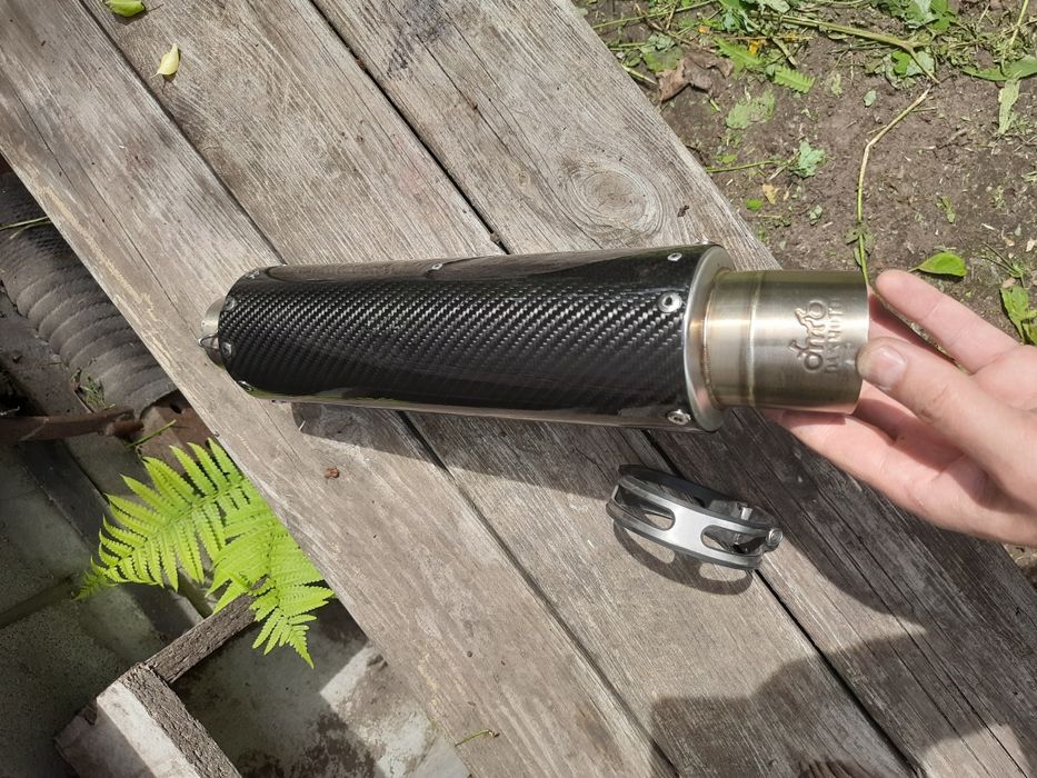 Danmoto carbon slip on прямоток