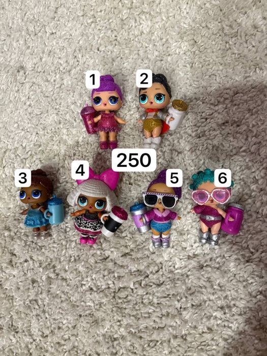 Lol ляльки з різних  колекцій