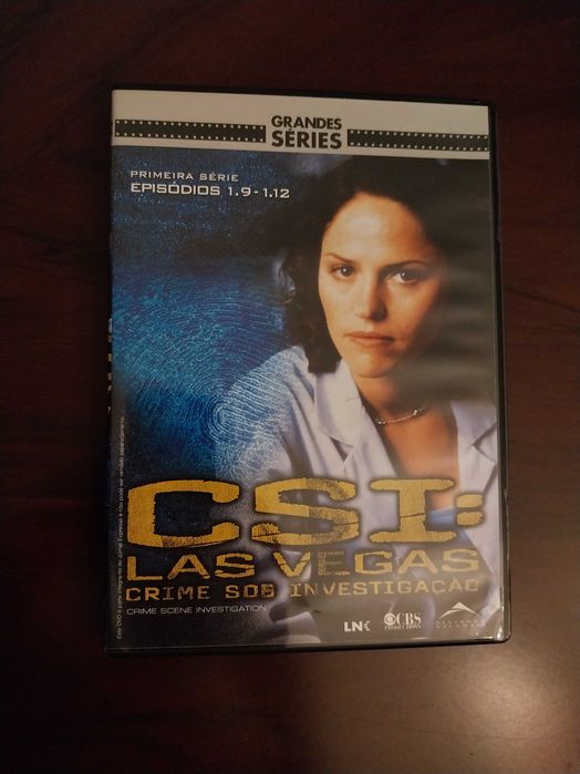 Dvd CSI Las Vegas - Crime sob investigação (T1)