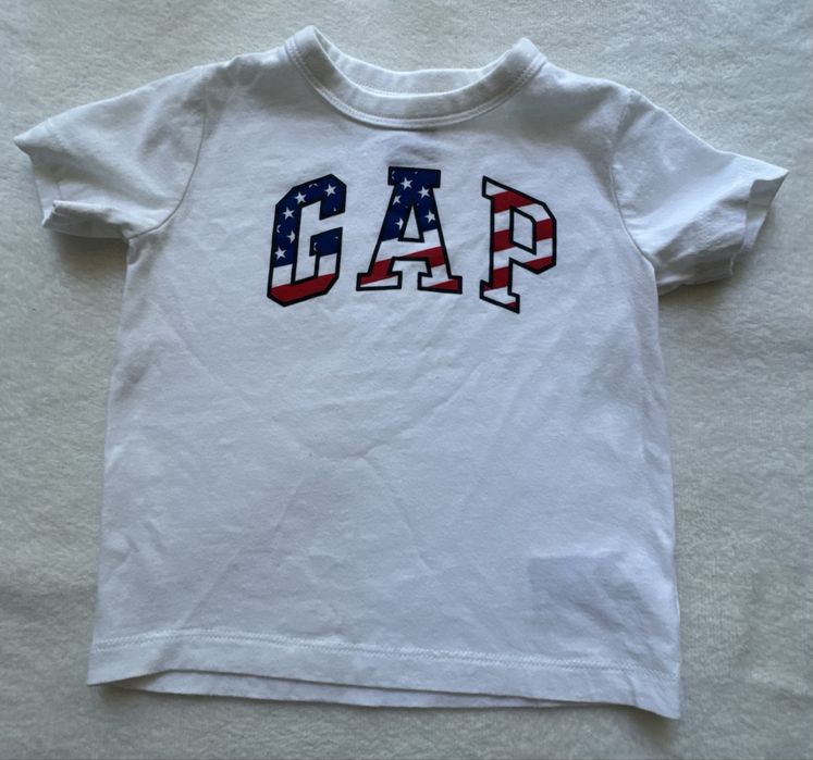 Koszulka GAP 80 cm 12–18 miesięcy flaga USA