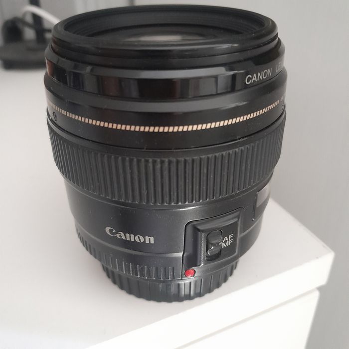 obiektyw Canon 85 mm f 1.8