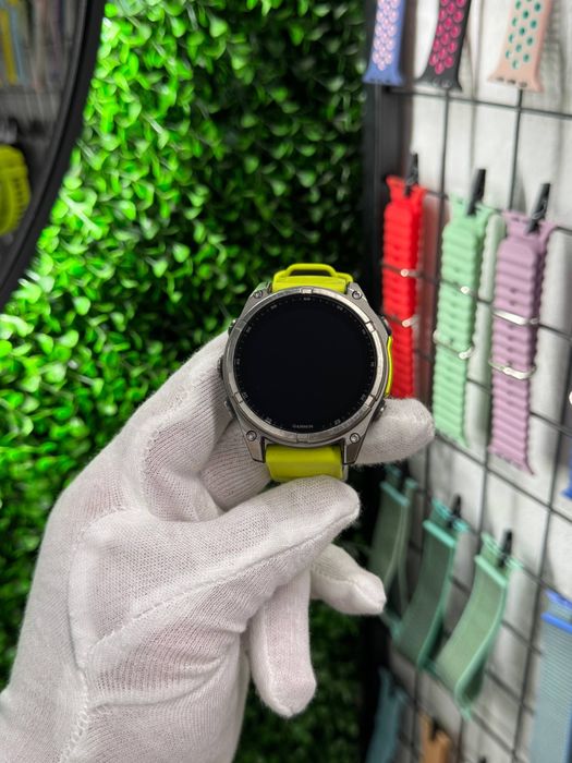 Garmin Fenix 8 47mm Sapphire Solar Titanium WATCHMANIA Магазин Гарантія Вибір