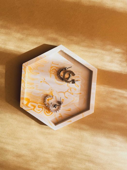 Base Hexagonal - Artigos de Decoração