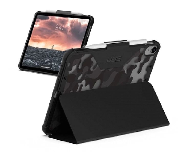 Etui UAG Plyo z uchwytem na Apple Pencil na iPad 10.9" (10 gen.) - oli