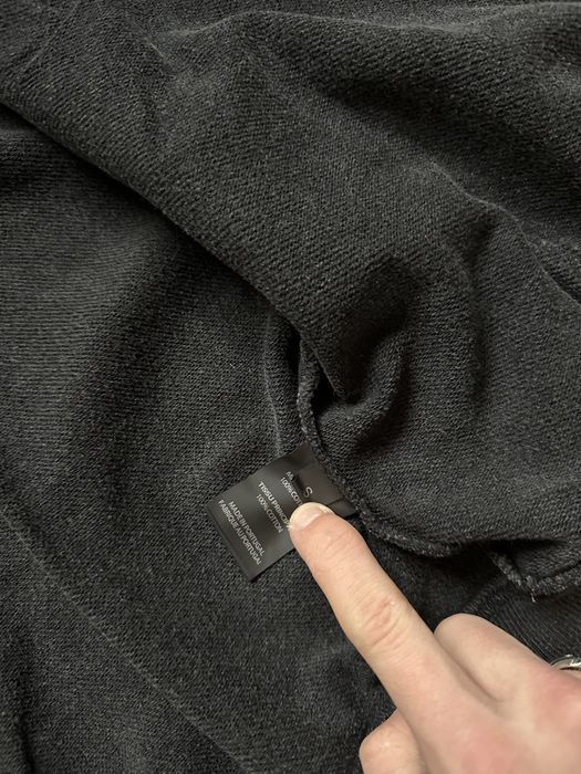 зип худи Vetements Brain power washed zip balenciaga raf alyx opium