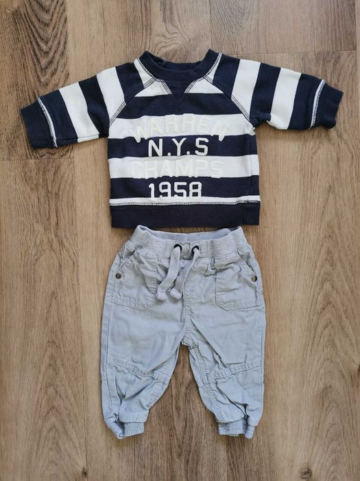 Chłopięcy komplet x 3, r.62/68