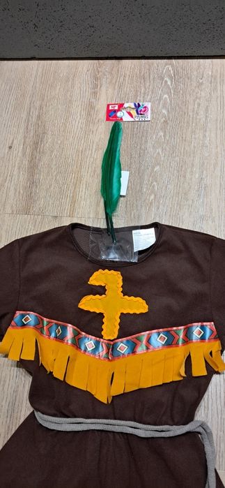 Strój przebranie kostium indianka