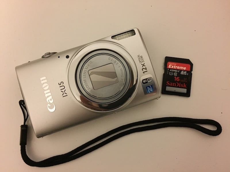 Цифровий фотоапарат Canon IXUS 265 HS мыльница