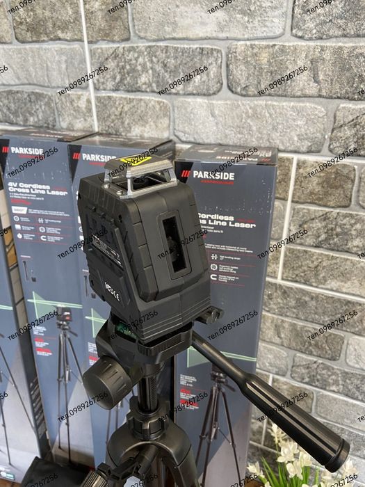 Лазерний рівень зі штативом Parkside Німеччина 360