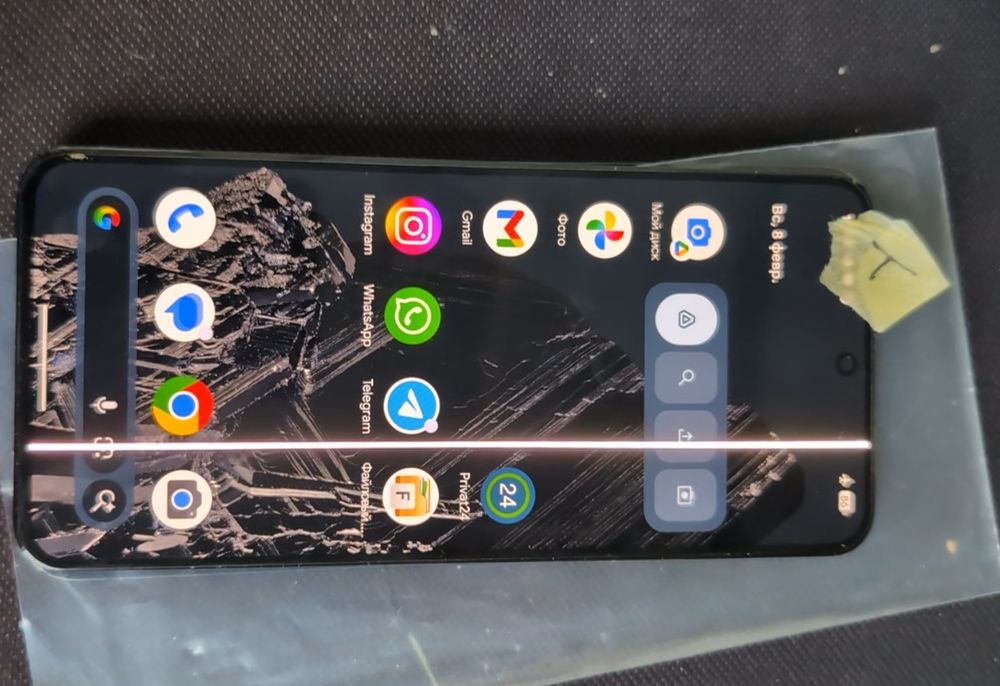 Дисплей  Google pixel 8 оригинал с стандартной проблемой