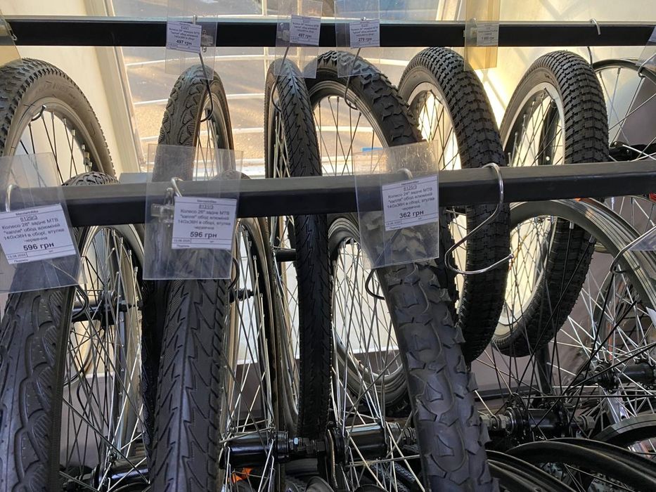 Колеса велосипедні 29" 26 24 передні задні  червячна втулка