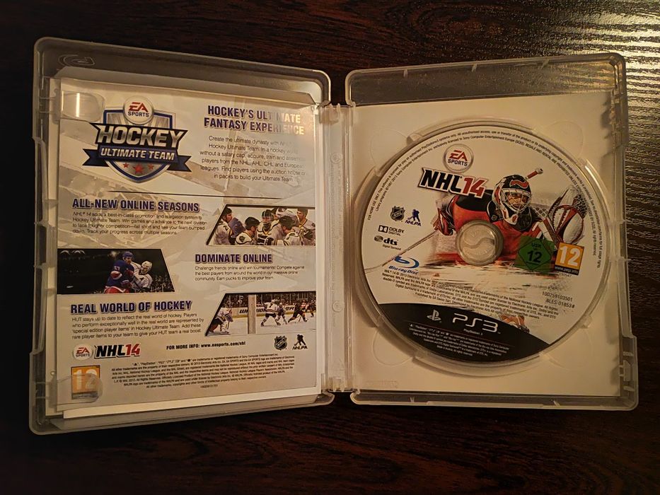 Gra NHL 14 na PS3