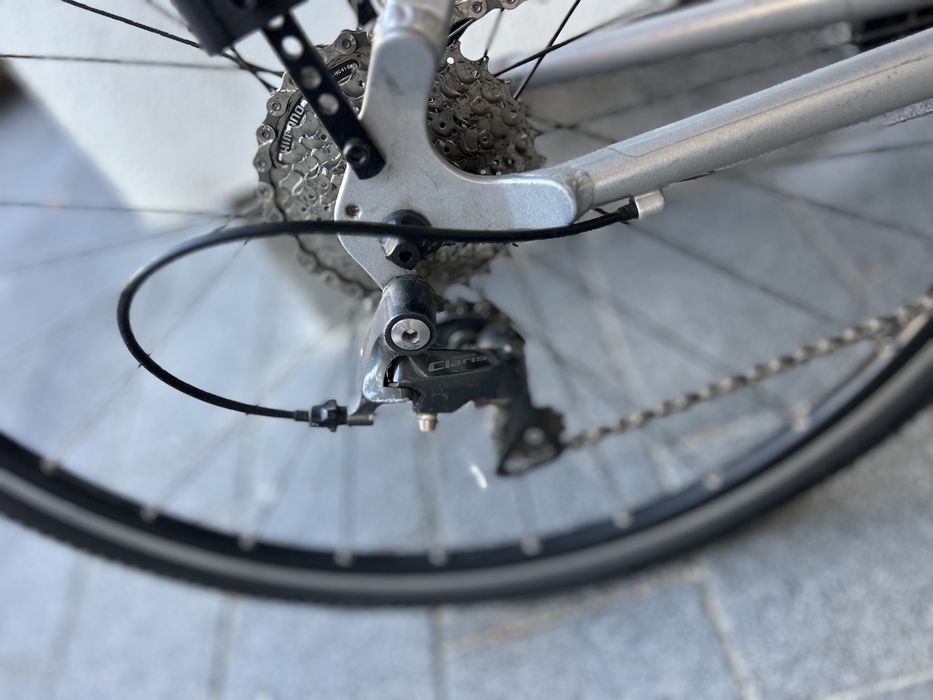 Rower szosowy fitness Triban RC100  M Claris gravel allroad road+