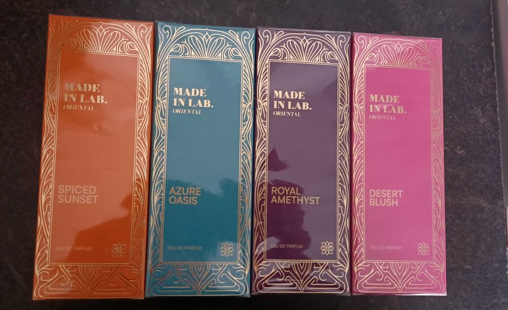 Perfumy damskie zestaw made in lab