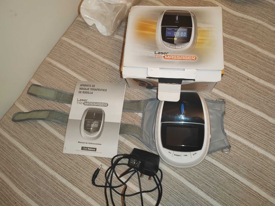 Club Natura | Laser Tri-Massager | Massajador de joelhos a laser.