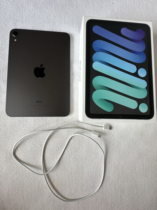 iPad mini 6. generacji Wi-Fi 64GB Space Gray, stan idealny
