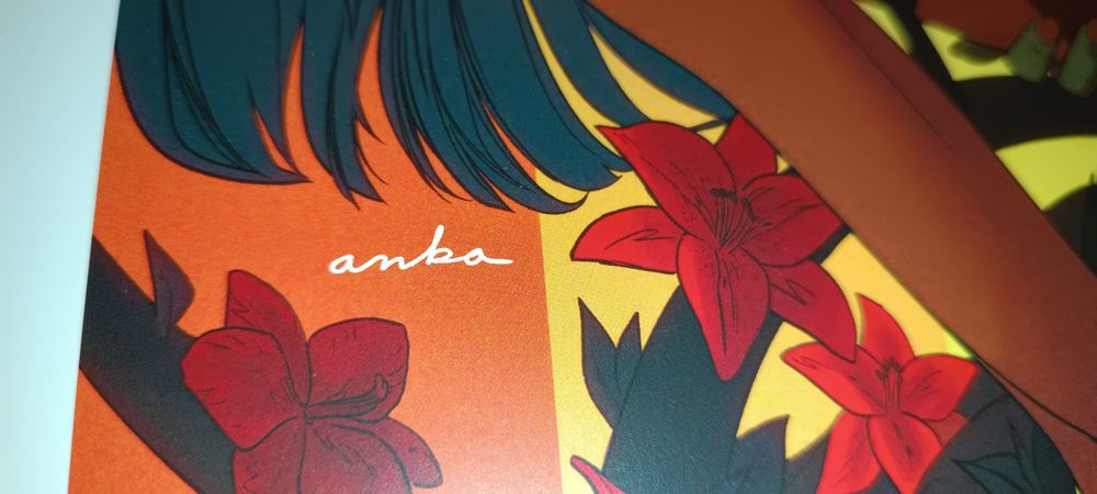 Poster original DC comics art by Kris Anka