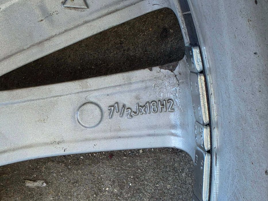 Jantes originais BMW 18" 5x120 com Pneus 225.40.18