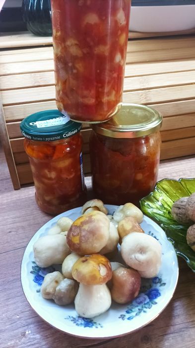 Grzyby w zalewie leczo