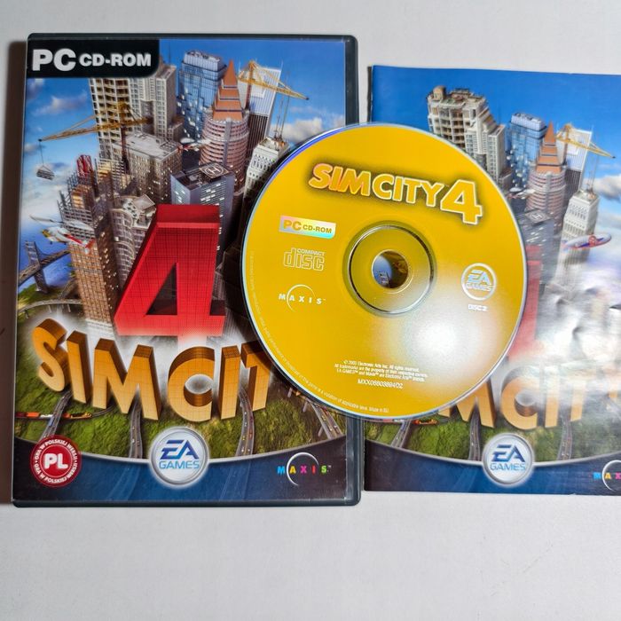 gra pc - simcity sim city 4 - polskie wydanie