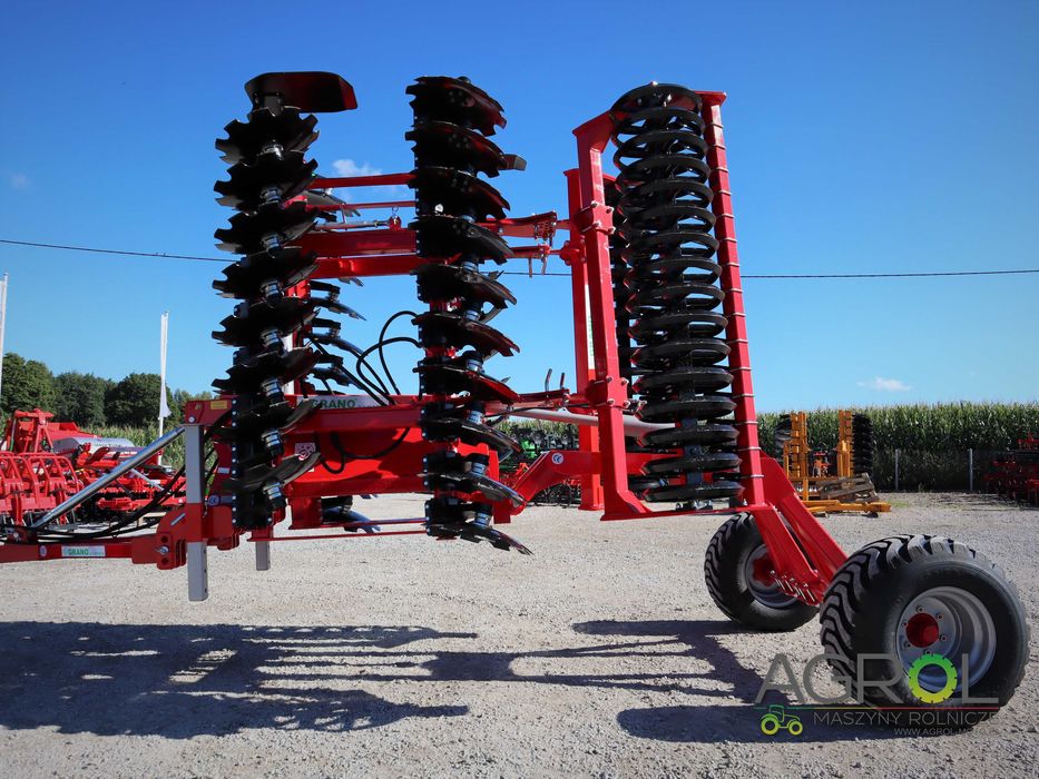 Brona talerzowa hydrauliczna TORNADO 3,5m 4 m 4,5m 5 m 6m Grano System