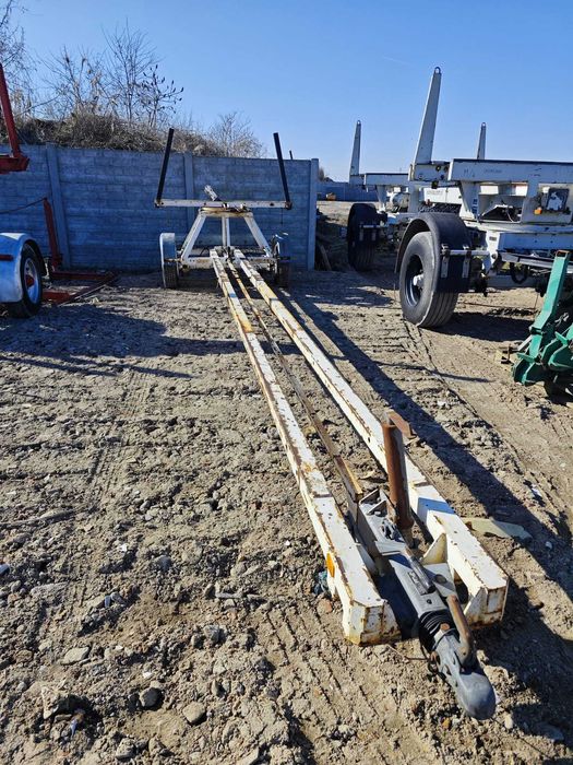 Przyczepa dłużycowa KAISER 2T dłużyca do stali słupów drutu drewna