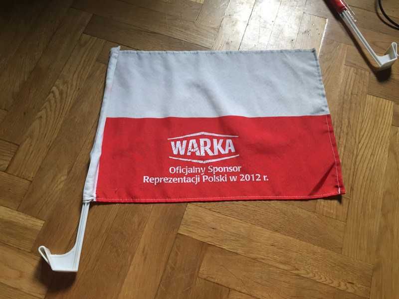 Samochodowa flaga Polski