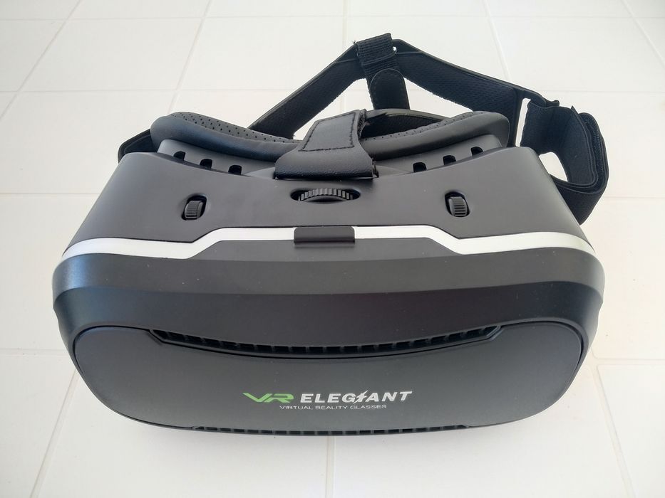 Óculos virtuais 3 D e 360 graus