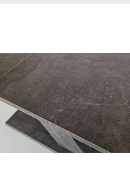 Обідній прямокутний стіл розкладний Dark A 120-160х80 см ательє темний