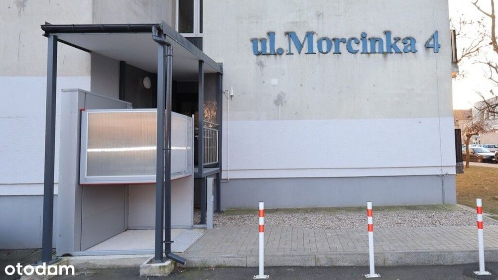 30,7 m2 przy Morcinka z podjazdem dla wózków