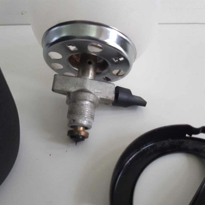 Pequeno petromax Candeeiro Portátil a Gás Camping Gaz p/ Campismo