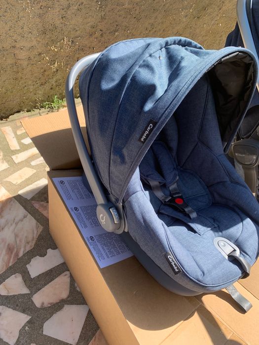Carro de bebe + ovo com redutor usado em bom estado