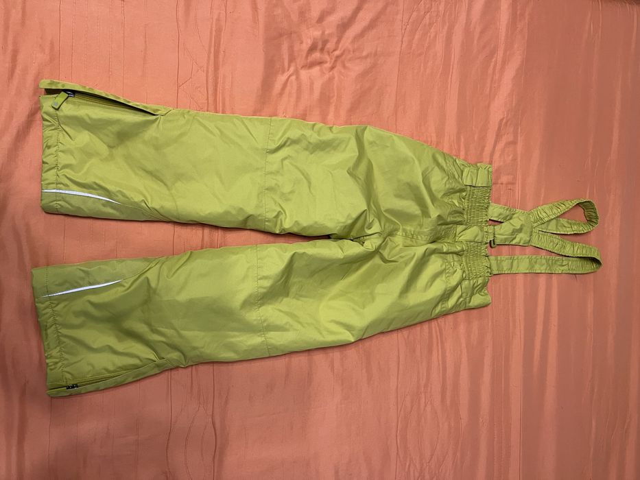Штани лижні/напівкомбінезон для хлопчика, р.116, 122, 122-128