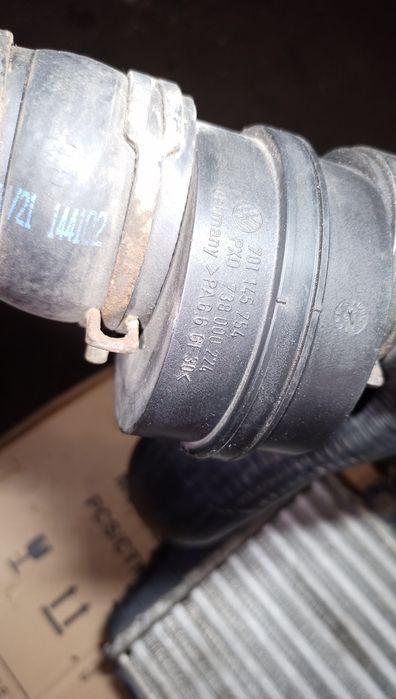 VW T4 intercooler węże 2.5 TDI 102 km
