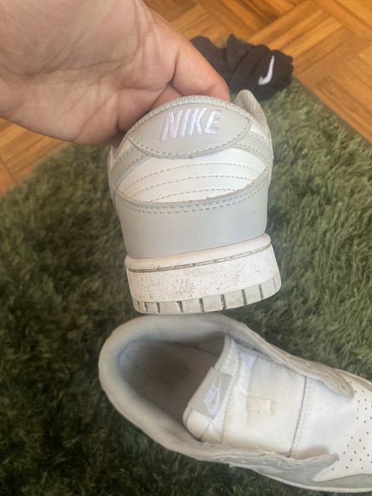 Nike Dunk Cinza.
