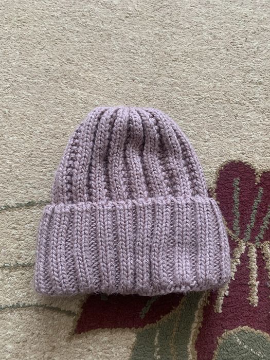Шапка, вʼязана, зимова з утеплювачем