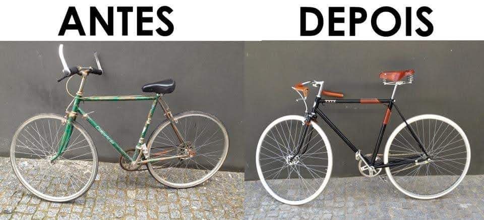 Bicicleta retro vintage