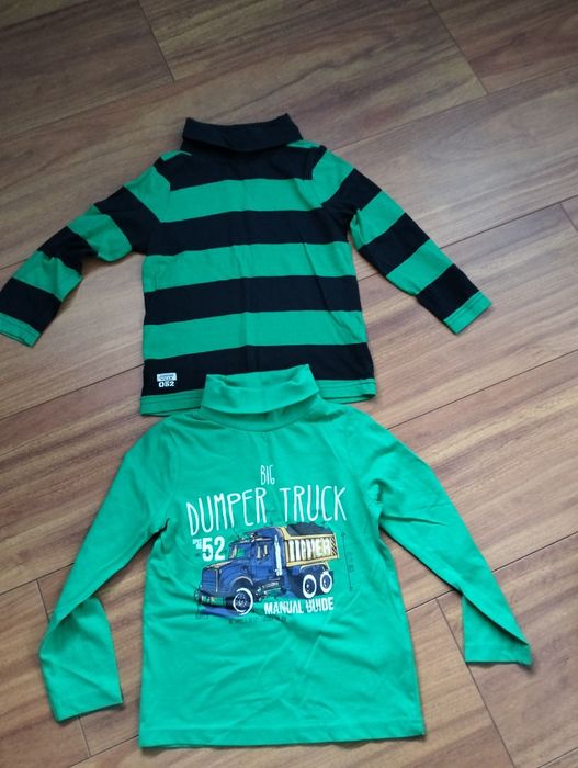 Golfy chłopięce, bluzki
