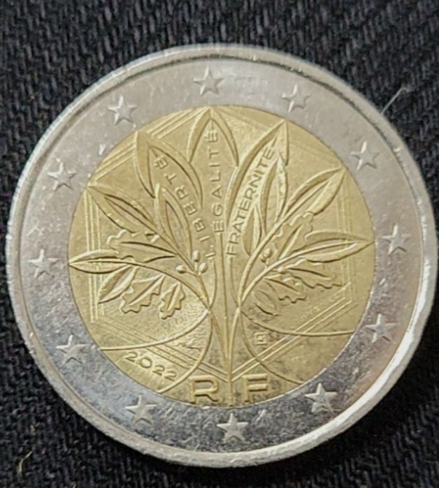 Moeda 2€ França 2022
