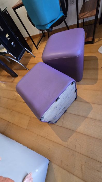 Kit 02 Puffs  Corano Roxo