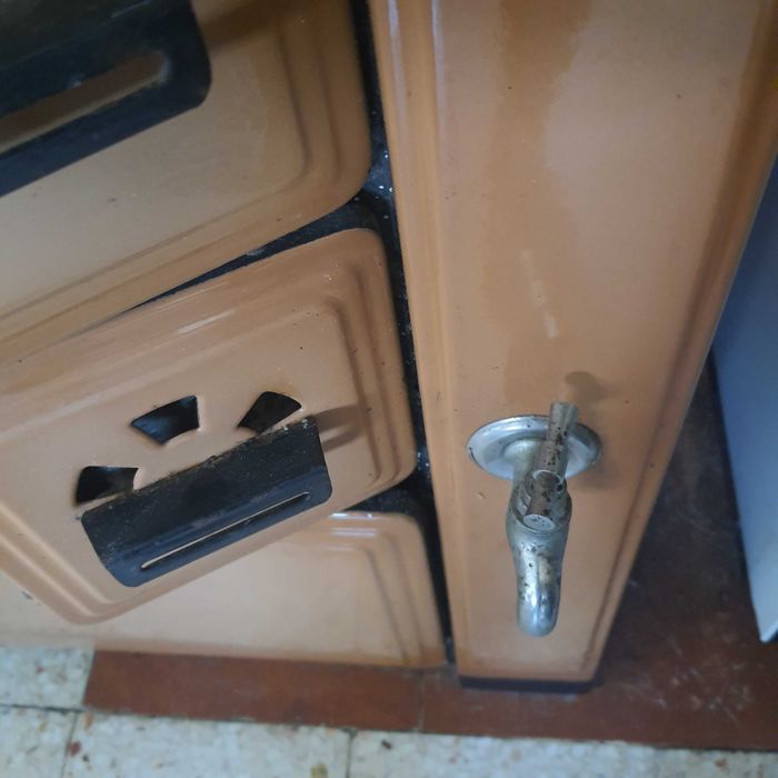 Fogao à lenha com forno