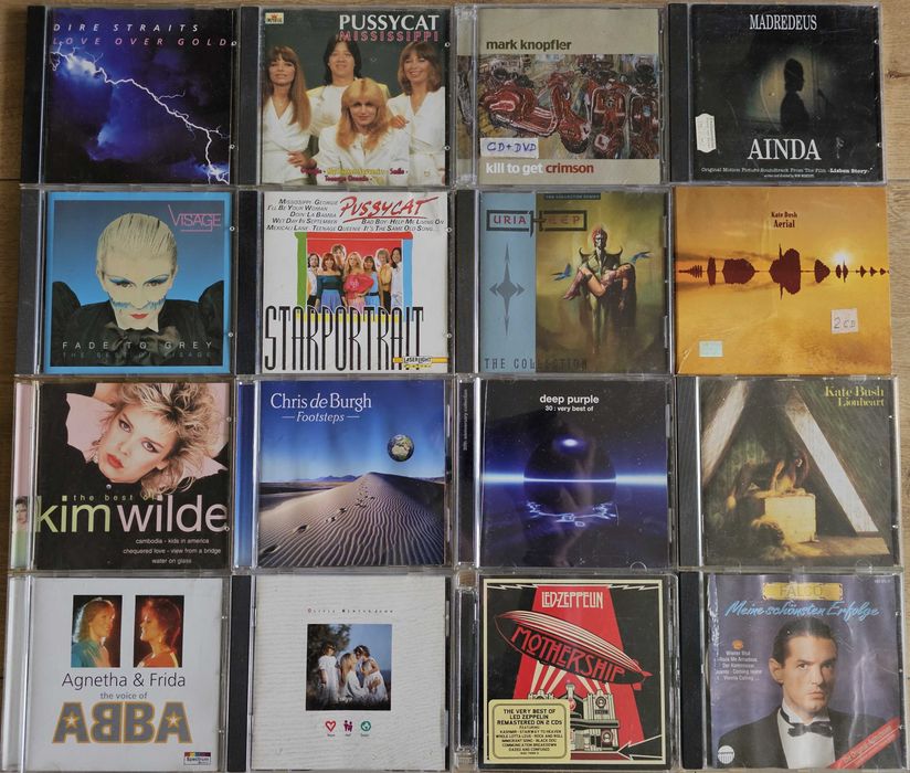 płyty cd I-sze wydania