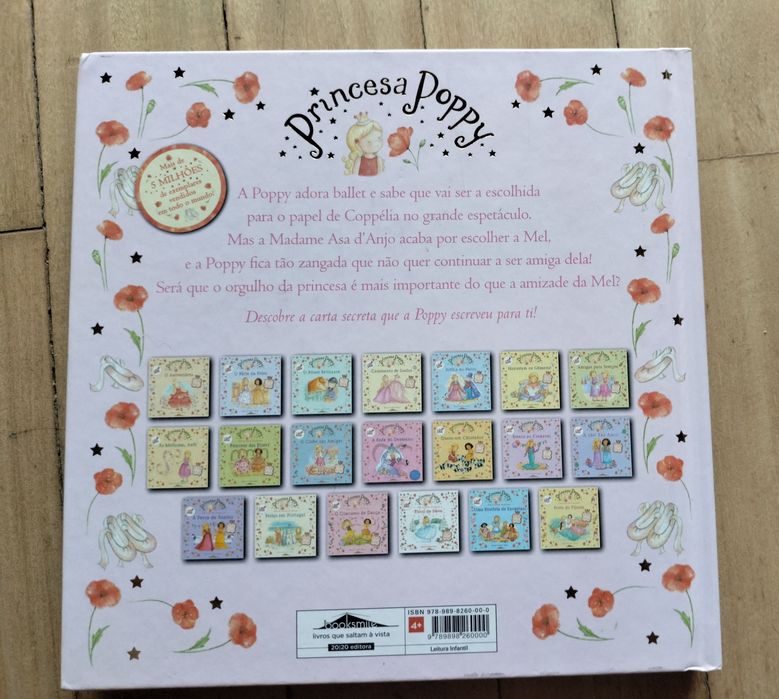 Livros da coleção "Princesa Poppy" (capa dura)