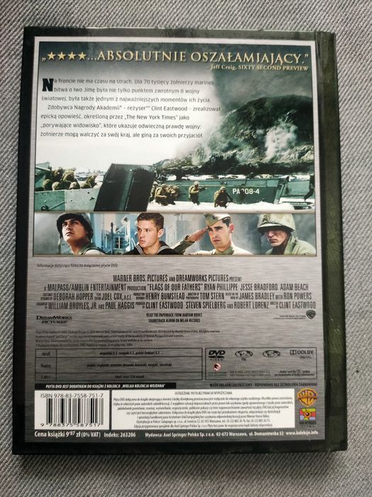 Film DVD "Sztandar chwały" Wielka Kolekcja Wojenna tom I