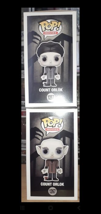 Nosferatu Count Orlok 100th Anniversary 2-Pack Funko64552449025793123
